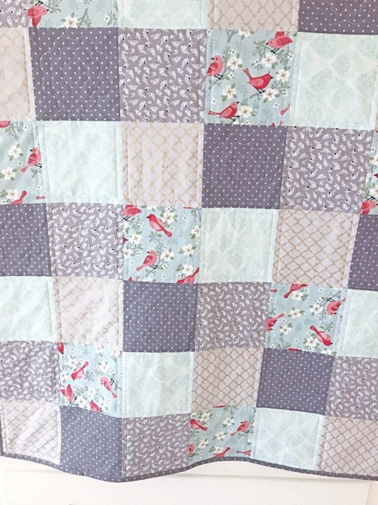 Skipping Stones quilt pattern is Beginner Friendly!