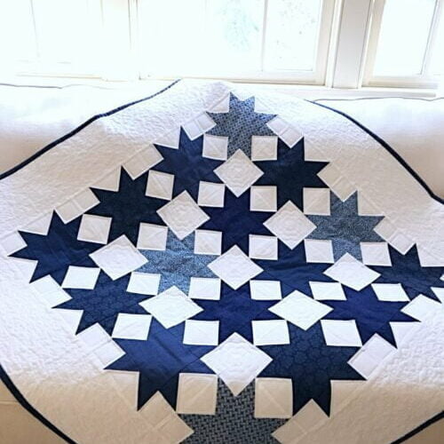 Sparkling Stars Quilt Pattern