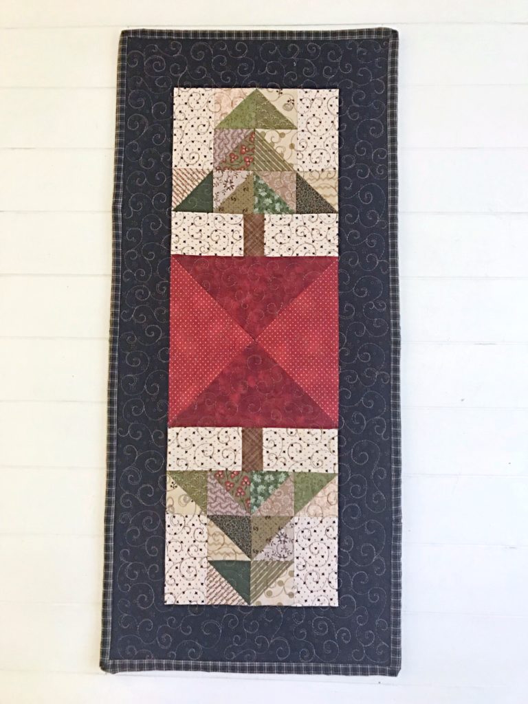 Christmas Mountain Table Runner