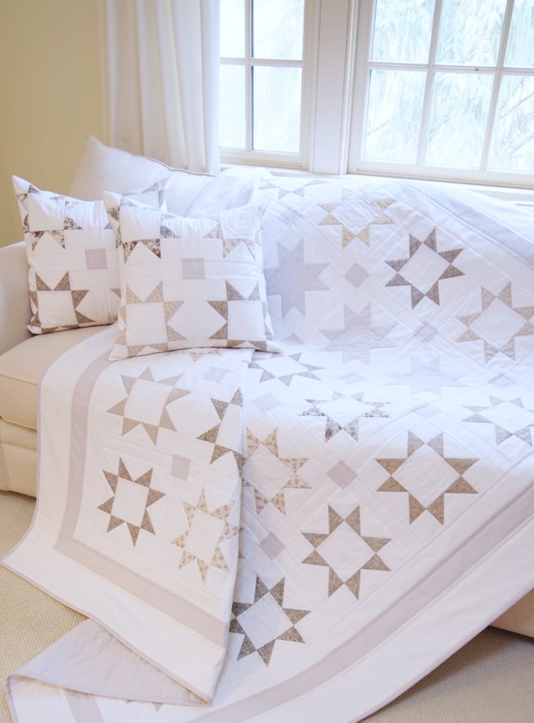 Silver Starlight quilt pattern