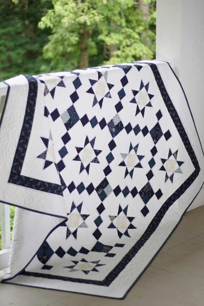 Diamond Star Path Quilt Pattern