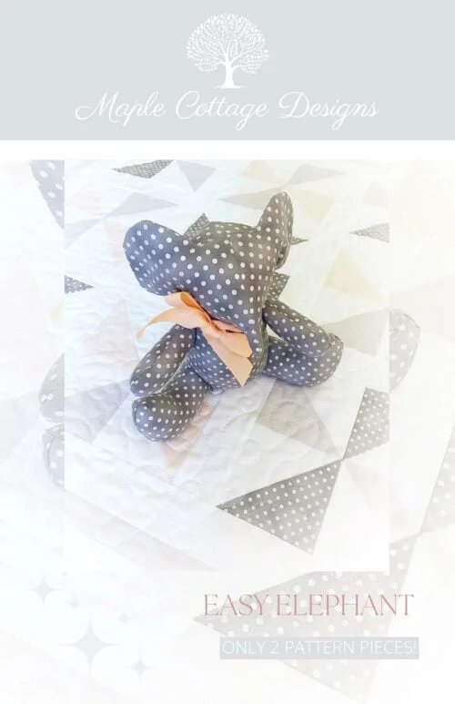 Darling Pinwheels Quilt Pattern & Elephant Pattern - Image 5