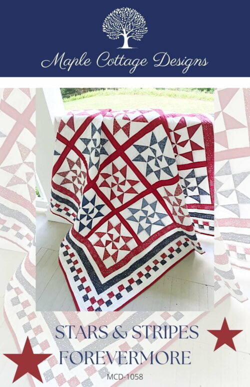 Stars & Stripes Forevermore Quilt Pattern cover