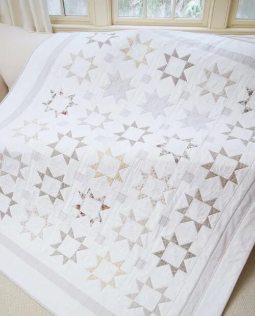 Silver Starlight Quilt Pattern - Image 4