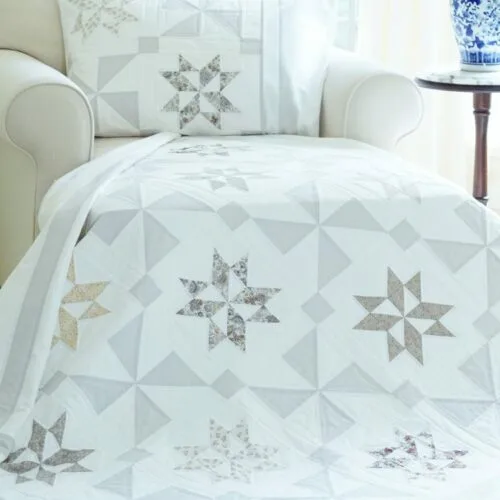 Stardust Shimmer Quilt Pattern pic