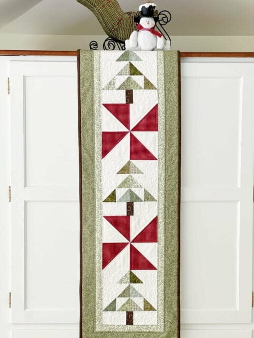 Peppermint Woods Table Runner Pattern - Image 3