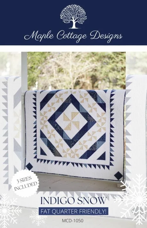 Indigo Snow Quilt Pattern - Image 5