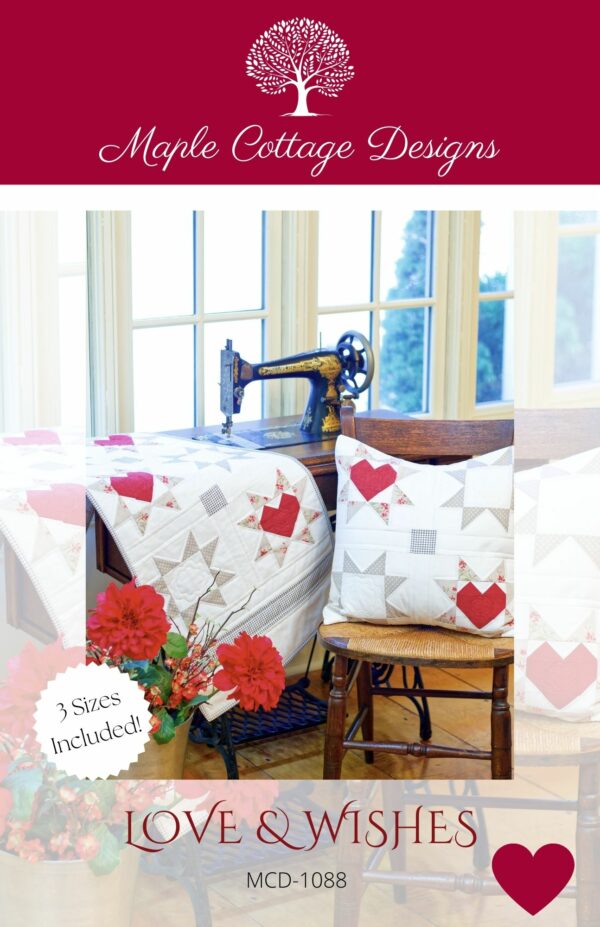 Love & Wishes Table Runner Pattern cover