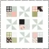 Pinwheel Patch quilt pattern for charm packs