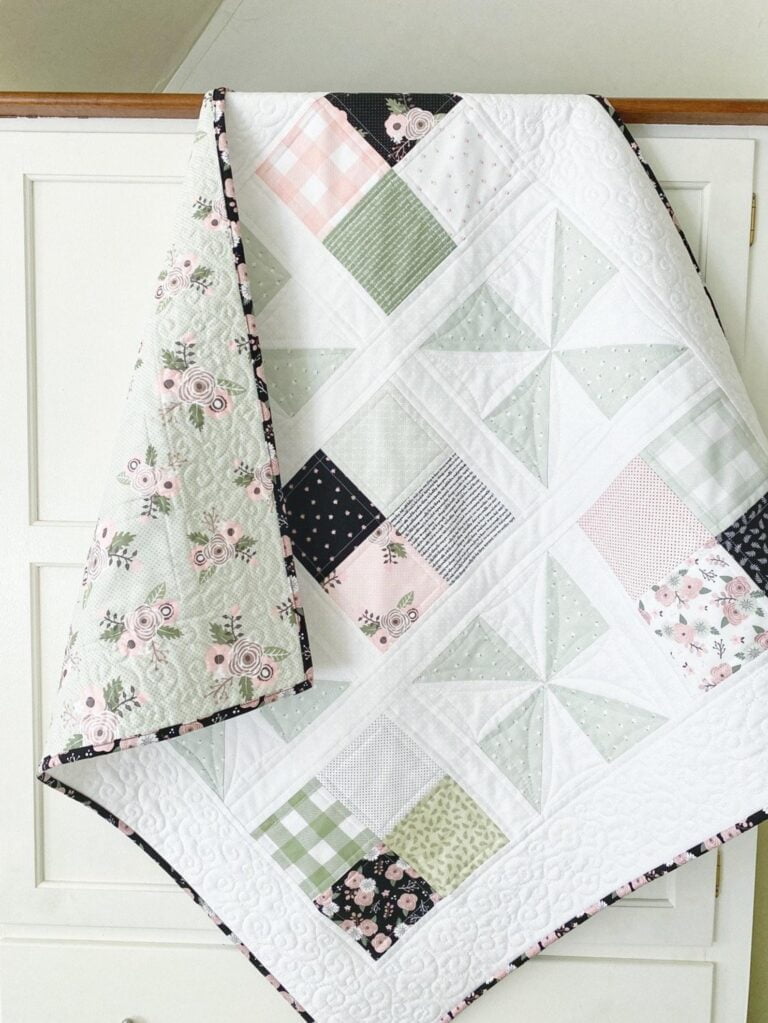 Creating a Pinwheel Patch Quilt Pattern