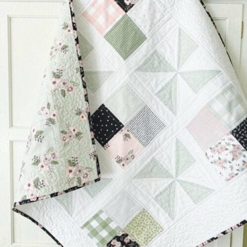 Pinwheel Patch Quilt Pattern