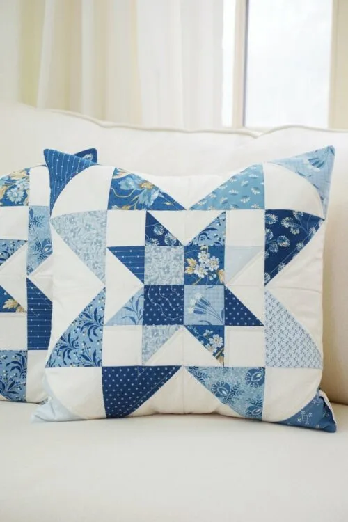 Festival of Stars Quilt Pattern & Pillow Pattern - Image 3