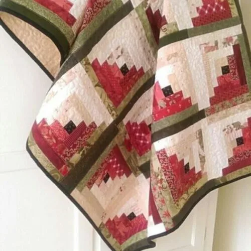 Log Cabin Delight Quilt Pattern