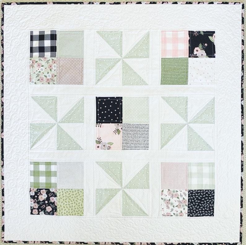 Pinwheel Patch quilt pattern