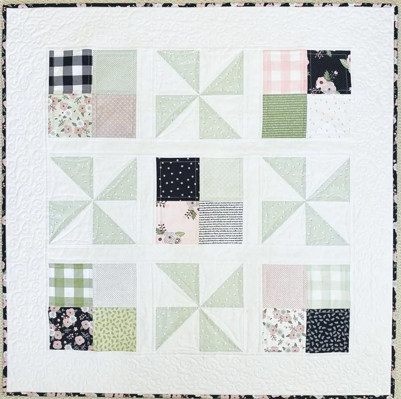 Pinwheel Patch quilt pattern
