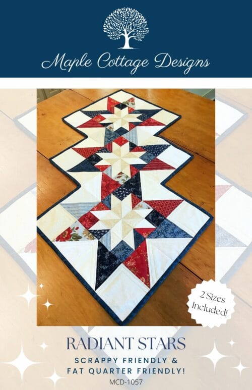 Radiant Stars Table Runner Pattern