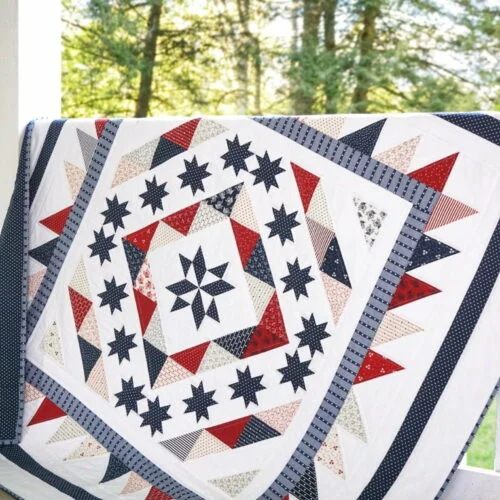 Stars & Stripes Celebration quilt pattern
