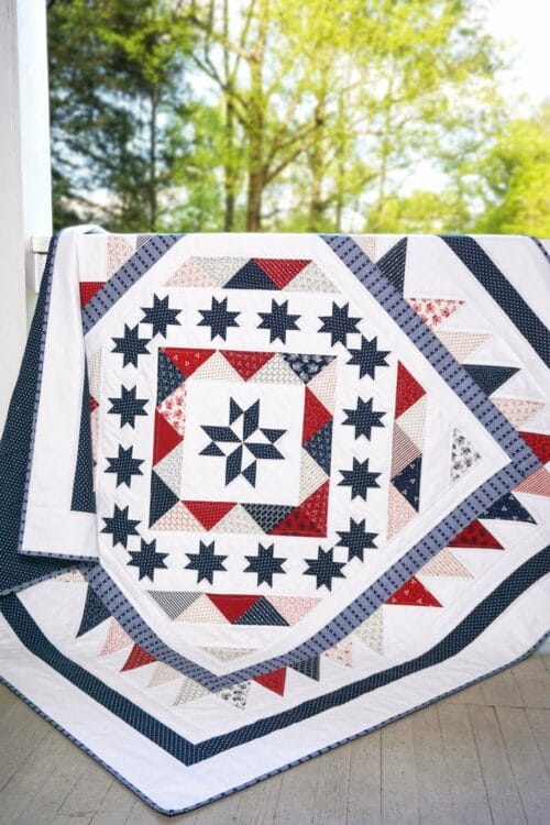 Stars & Stripes Celebration Quilt Pic 2