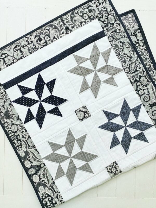 Stylish Star Puzzle Quilt pattern pic 3