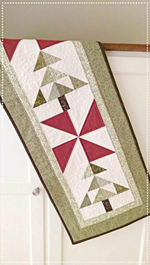 Peppermint Woods Table Runner pic 1