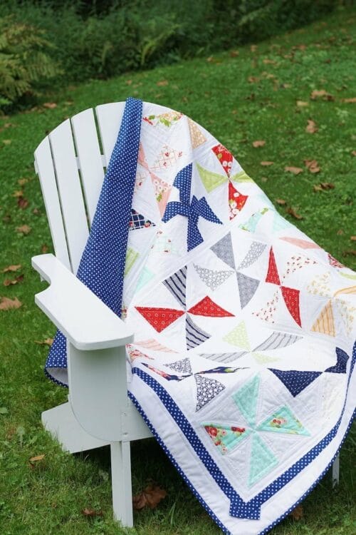 Pinwheels & Polka Dots Quilt Pattern pic 4