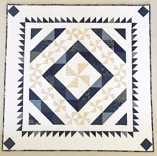 Indigo Snow Quilt Pattern - Image 4