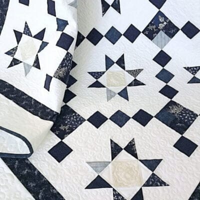 Diamond Star Path Quilt Pattern pic 1