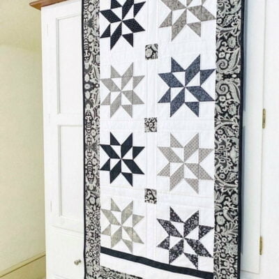 Stylish Star Puzzle Quilt Pattern