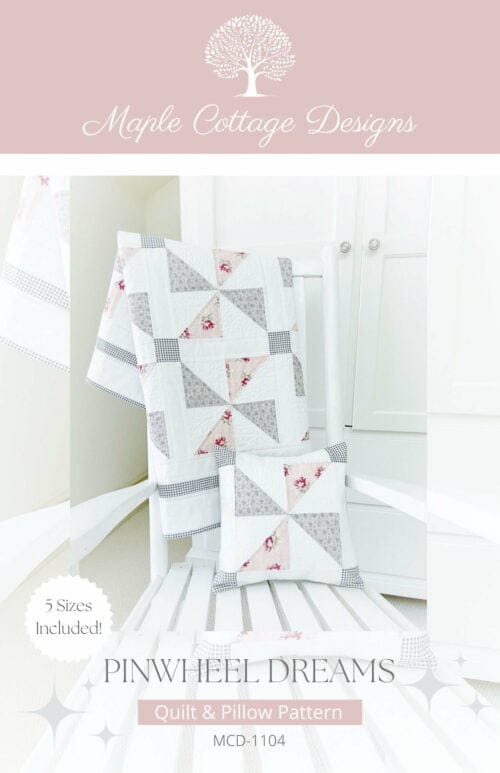Pinwheel Dreams Quilt Pattern & Pillow Pattern - Image 6