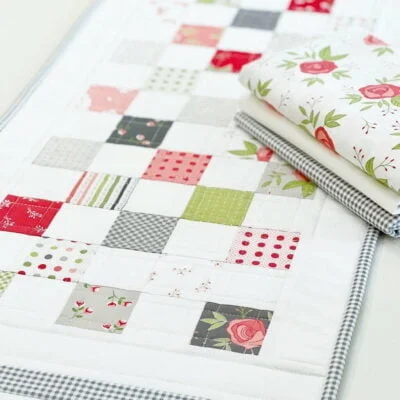 Picnic Squares Table Runner Pattern