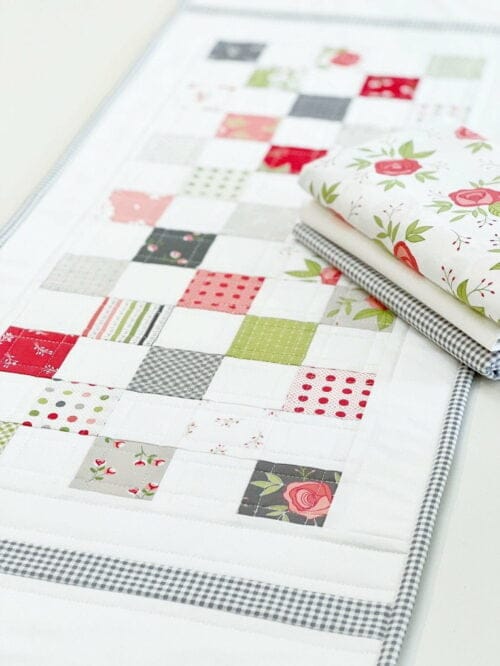 Picnic Squares Table Runner Pattern