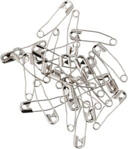 Curved Safety Pins