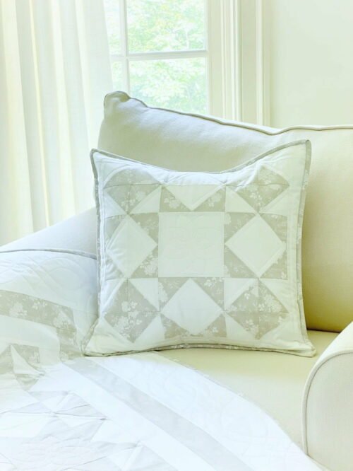 Star Connection Quilt Pattern Pillow