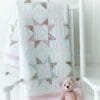 Baby Quilt with Teddy Bear
