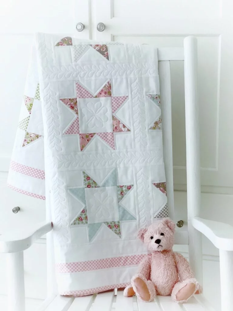 Sugarcoated Stars quilt pattern