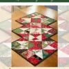 Holiday Stars table runner pattern cover