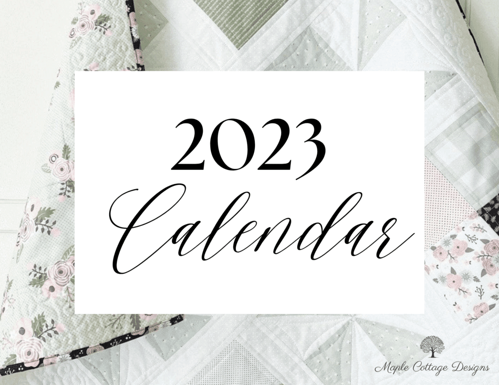 2023 Free Calendar