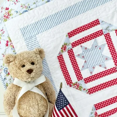 Baby quilt pattern parade days
