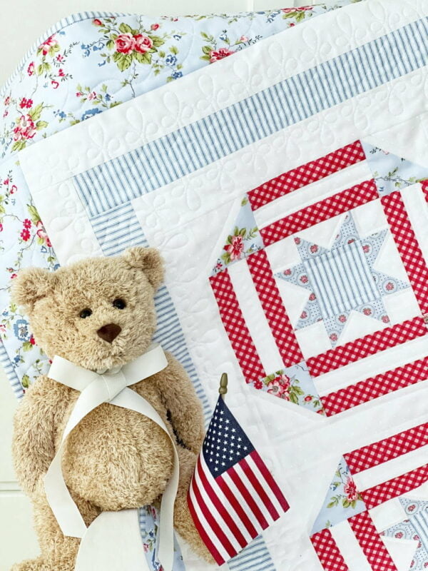 Baby quilt pattern parade days