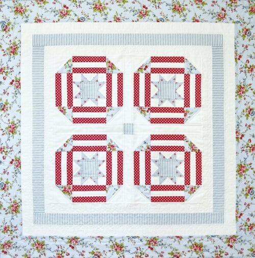 Parade Days quilt pattern in baby size