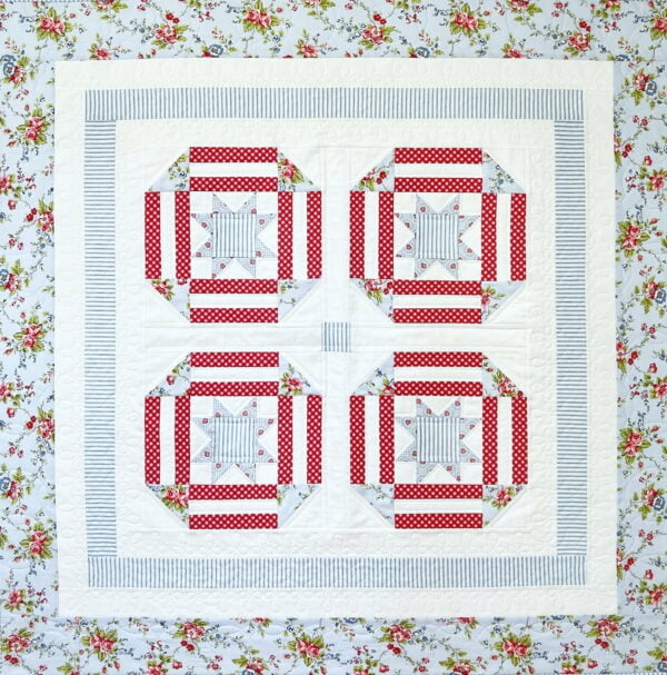 Parade Days quilt pattern in baby size