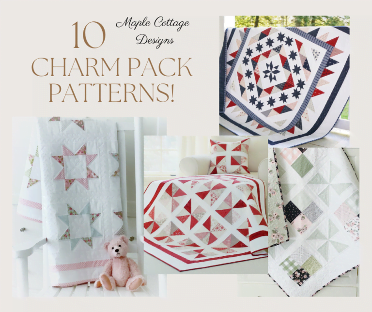 Charming Creations: 10 Beautiful Charm Pack Quilt Patterns For Your Next Project