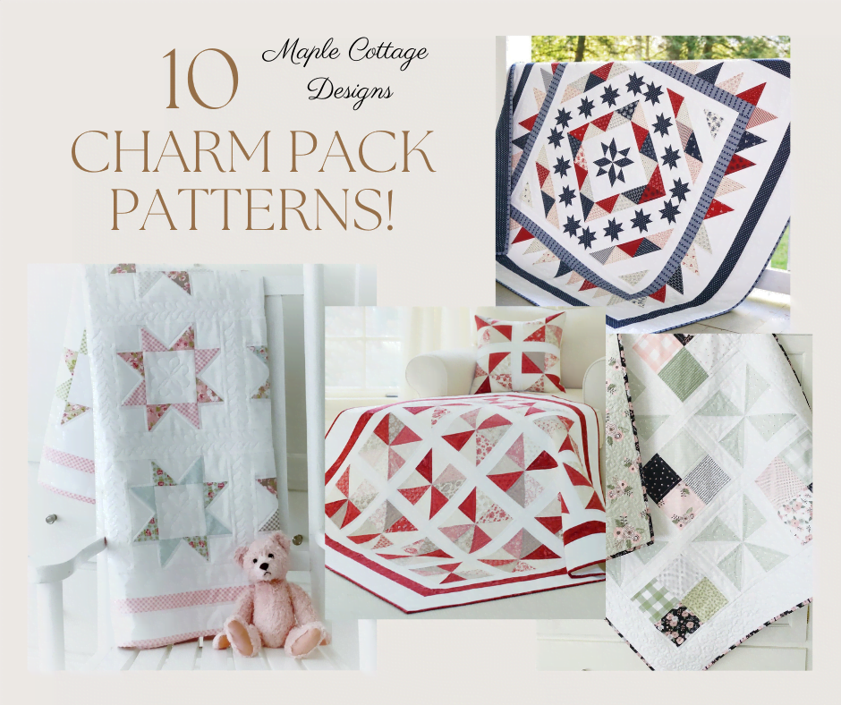 10 Free Charm Pack Quilt Patterns – Quilting