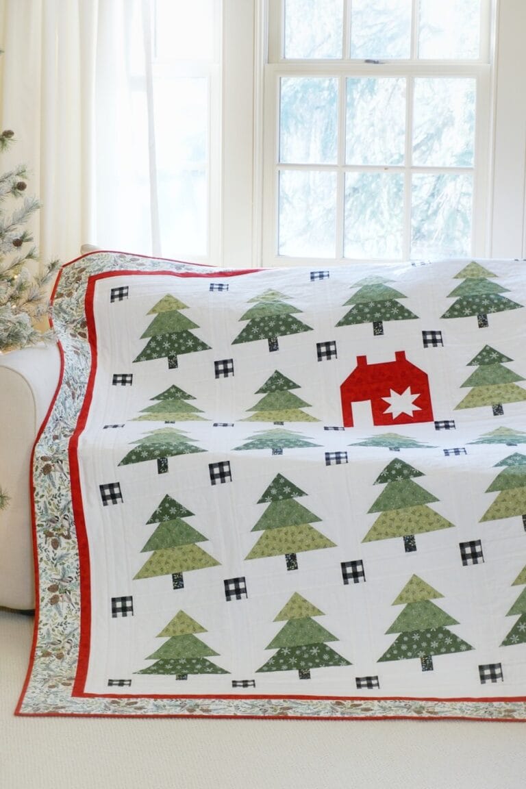 A Pine Valley Christmas Quilt for the Holidays