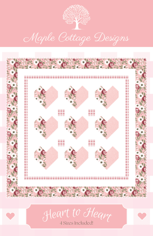 Heart to Heart quilt pattern cover