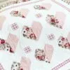 Heart to Heart quilt closeup of quilting
