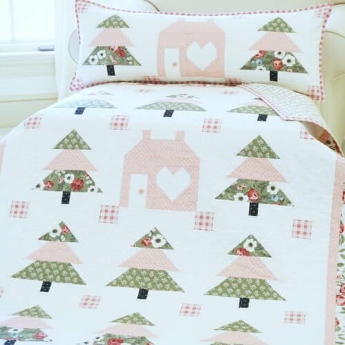 Little Forest Cottage Quilt Pattern