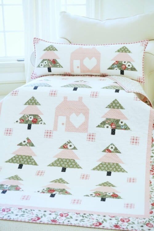 Little Forest Cottage Quilt Pattern