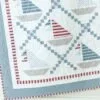Baby quilt Set Sail quilt pattern