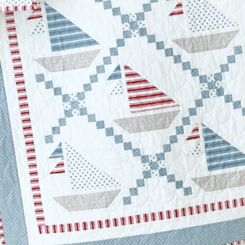 Set Sail quilt pattern for baby quilts picture 2